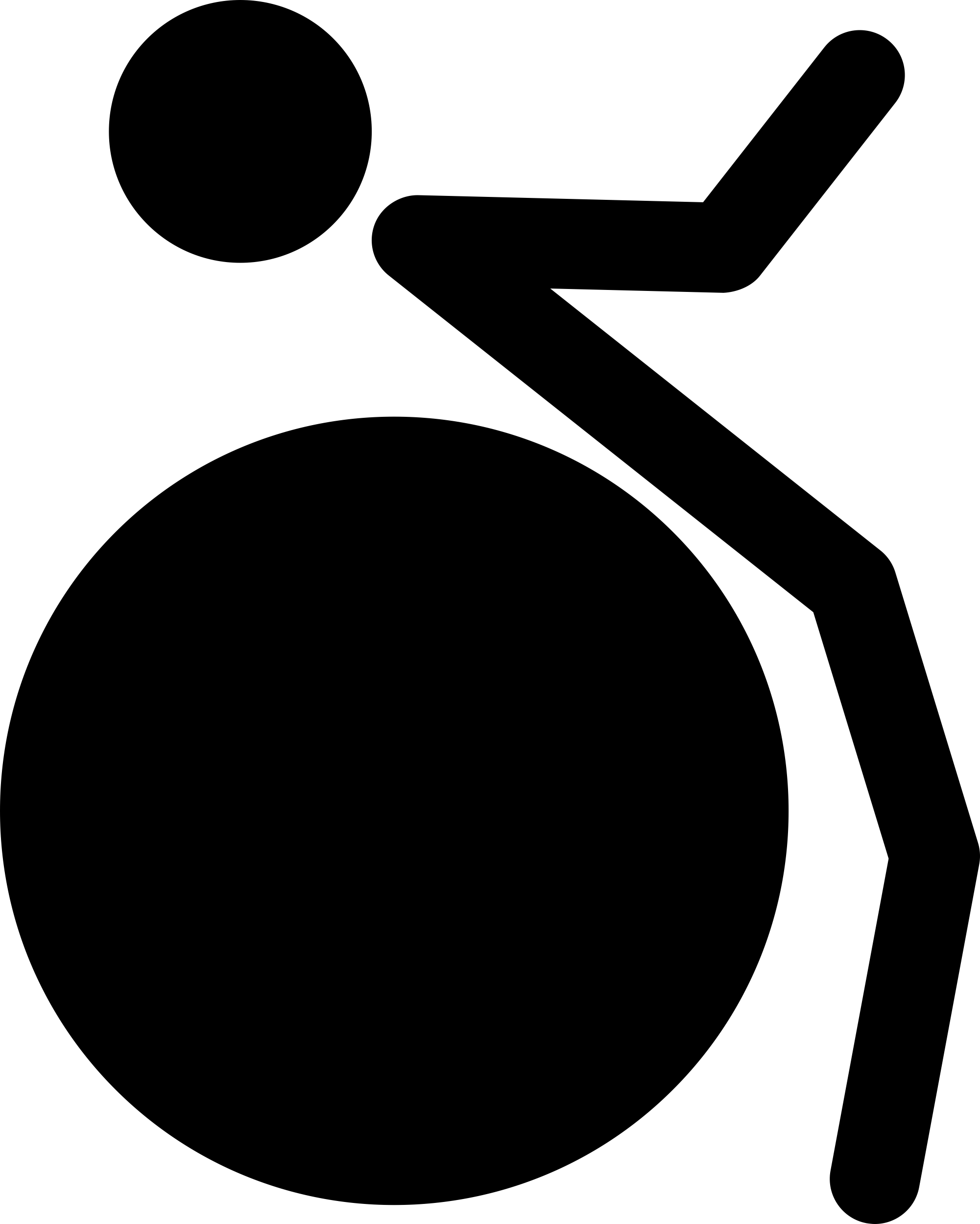 Gymnast Stick Man Variant Using Exercise Ball Vinyl Cutting Svg File Free Vectors